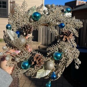 Bath and Body Works candle ring wreath